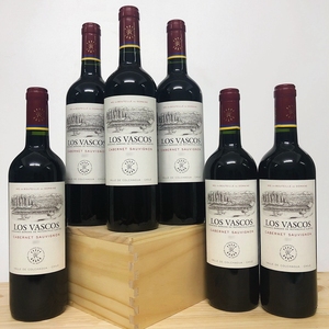 智利拉菲红酒 los vascos 拉菲巴斯克 6瓶装 华诗歌干红葡萄酒