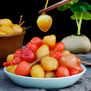 苗小开五彩椒灯笼椒瓶装酱香农家腌制广西小米辣七彩泡椒下饭菜