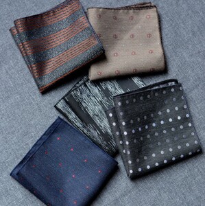 男士手帕高端西装口袋巾手帕宴会商务正装口袋小方巾胸巾男配饰件