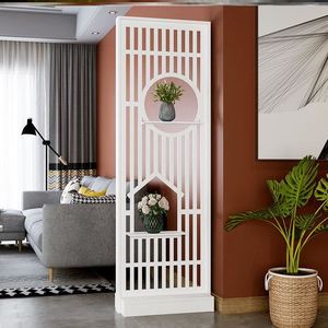 家居饰品屏风卧室遮挡床边客厅与餐厅的隔断神器房间屏障装饰摆件