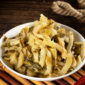 山民梅菜笋丝80g袋装下饭菜开胃菜熟食咸菜酱菜腌菜开味小菜整箱