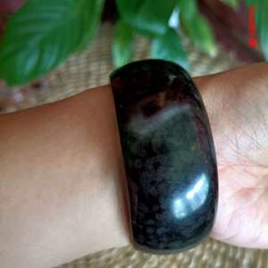 安化冰碛岩天然稀有石头手工艺饰品男女百搭手镯手链手串文玩配饰