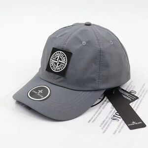 石头岛stoneisland速干面料户外潮牌运动软顶男女时尚百搭鸭舌帽