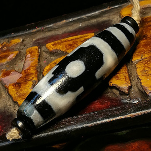 日本购西藏包浆坛城三眼老天珠玛x瑙男女民族风锁骨项链吊坠多宝