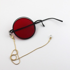 复古单框眼镜单边