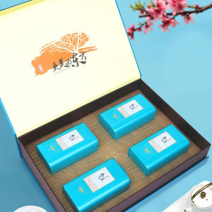 御恒春绿茶日照绿茶伴手礼品2021高山云雾炒青茶东方气度礼盒250g