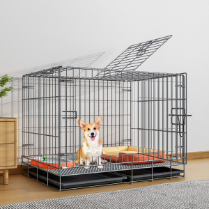 狗笼子中小型犬栅栏室内一室一卫别墅折叠宠物围栏狗窝带厕所一体