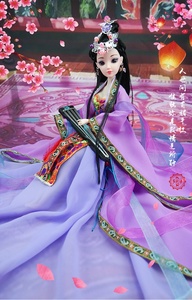 30厘米多关节中国古装娃娃古代十大美人四大美女古风换P装女神礼
