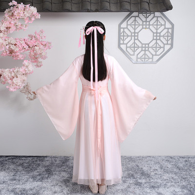 女童汉服樱花公主锦觅超仙古装香蜜同款古风仙女服童装飘逸公主裙