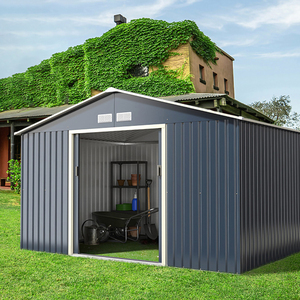 庭院工具房别墅杂物收纳柜院子简易房防水防晒室外组装移动铁皮房