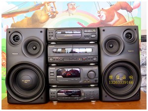 进口 panasonic/松下 ch505 发烧组合音响 双层八寸低音 二手音响