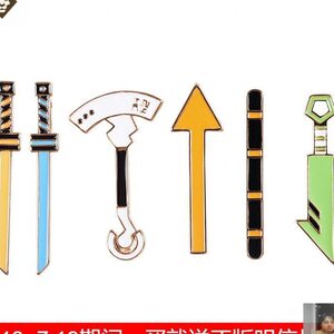 正版凹凸世界雷狮安迷修金格瑞嘉德罗斯周边发夹领带夹边夹子头饰