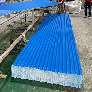 塑料瓦片屋顶pvc 树脂瓦建筑工程用防火隔热防水补漏雨棚仿古彩瓦