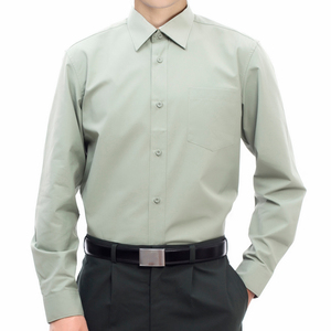 正品常服内衬长袖衬衣男款速干春秋季松枝绿透气套装夏裤短袖衬衫