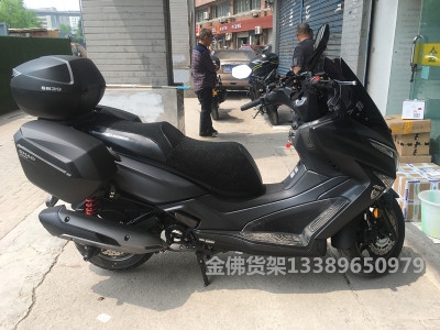 适用于光阳踏板赛艇250夏德边箱赛艇300尾箱后w备箱侧边箱支架