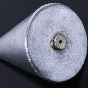 墨斗线坨泥工锤坨吊线坠家用实心三角锥50斤垂直线锥耐磨30斤包邮