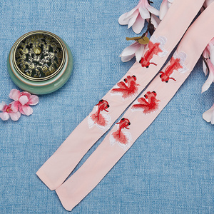 汉服发带加长红古风头饰绸带汉服腰带流苏飘带古装配饰束发红头绳