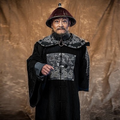 清装古装男朝服