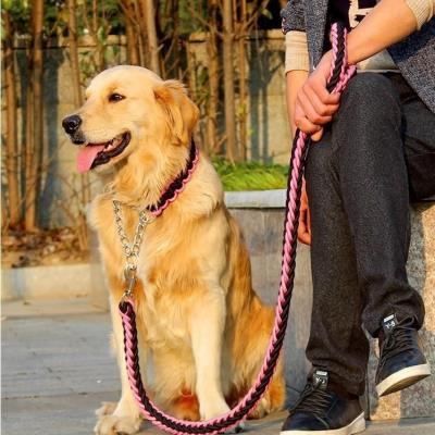 犬项圈脖套大狗狗个性结实牵狗边牧狗狗牵引绳哈士奇专用大型犬