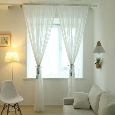 麻纱窗帘小