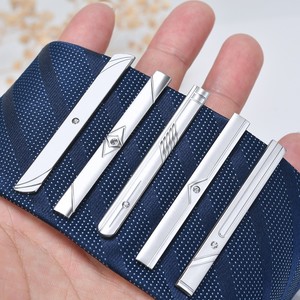 领带夹子 男士 商务高档简约精致轻奢高端 领带固定结婚别针胸针