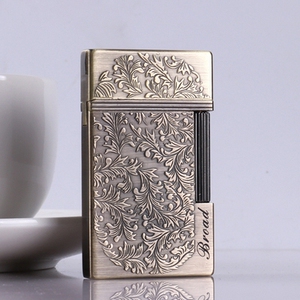 火机充气打火机明火清脆打声朗超薄加气音侧滑砂轮妙侧broad