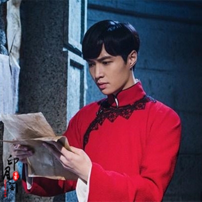 高档影视古装老九门张艺兴二月红同款古装男民国长衫长袍中国风演