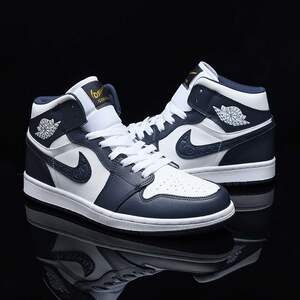 aj男鞋官网正品黑曜石aj1女鞋高帮黑白熊猫正版板鞋莆田鞋运动鞋