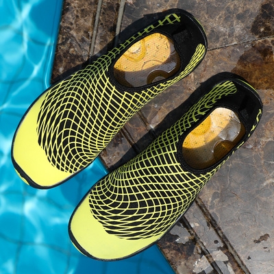 鞋沙滩水本防跑涉水机漂g流滑水鞋男潜女干潜浮鞋步速软上日泳游