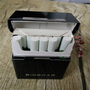 寂寞牌铝合金20支装香烟硬壳超h薄磁铁翻盖金属香於盒子男士创意