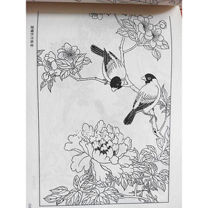 十字绣龙手图苏绣图案 凤工刺绣yid底图j设计画稿白描图谱十字绣