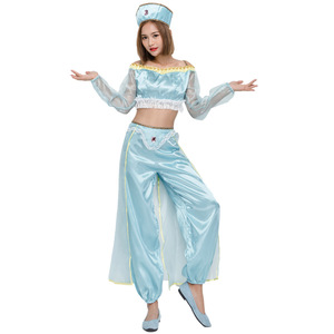 伊拉克阿曼巴林卡塔尔沙特阿联酋传统民族服饰cos女郎衣服装表演