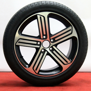 18寸大众高尔夫r原厂原装轮毂轮胎轮圈 适用甲壳虫蔚揽夏朗改装