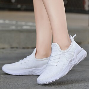 2022春季新款鬼步舞鞋运动鞋平底跑步单鞋曳步舞鞋内增高网面女鞋