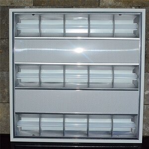 led格栅灯办公室超市商场用一体化600*600mm格栅灯嵌入式日光灯