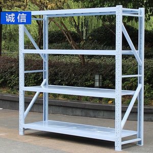 仓储组装重型中型仓库房货物置物架家h用货架郑州展示架多层架架