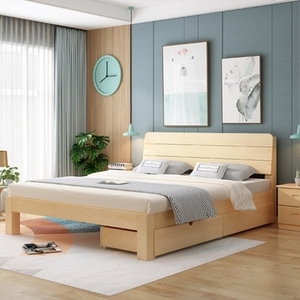 8米主卧双人床便宜简约床架1.2米低价床w现代出租王建企业店c197.