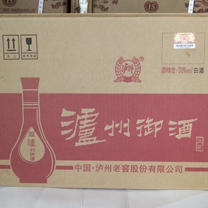 泸州老窖 泸州御酒庆装白酒38度450mlx6瓶浓香型白酒