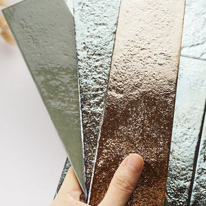 意大利进口金属釉面小方砖厕所洗手间手工墙砖面包餐厅卫生间瓷砖