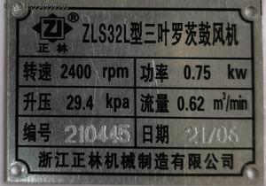 正林罗茨鼓风机