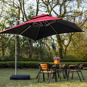 户外遮阳伞庭院伞别墅花园露台室外咖啡厅露天家用阳台小院罗马伞