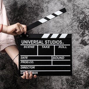 用具板子拍戏拍电影打板家居演剧用餐厅喊咔道具外景辅助导演咔嚓