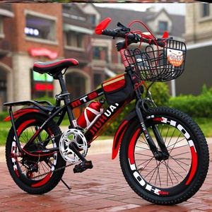 小男生的自行车.