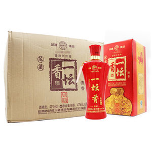 杏花村汾酒一坛香陈藏酒清香型42度475ml*6瓶整箱2013年老酒特价