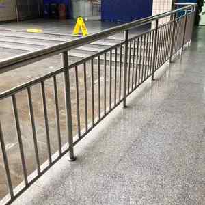 上海楼梯扶手安装阳台庭院不锈钢圆管焊接栏杆护栏简约现代扶手