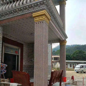 罗马柱方柱底座模具水泥制品方形柱脚柱头模n型别墅阳台柱装饰造