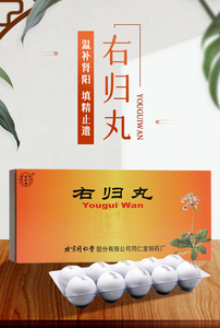 北京同仁堂右归丸10丸dt左右归丸水丸大蜜丸补肾养精补肾固精阳痿怎么
