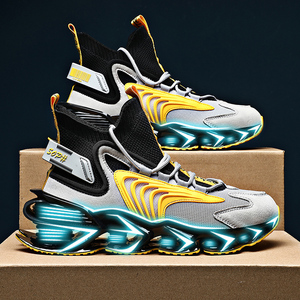 耐克2021夏季新款透气刀锋男鞋网红运动跑步鞋潮牌百搭潮男老爹潮