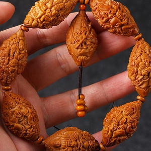 东山壹品橄榄核雕刻天上人间手串文玩纯手工橄榄胡手串手链男