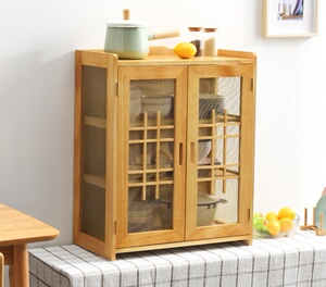 新款台式储物柜厨房家用防虫简约x多层菜橱小型餐厅简易经济型碗